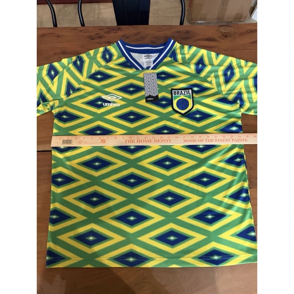 Umbro Brazil Soccer Jersey Men's Medium World Cup 2026 Football NEW Sz M